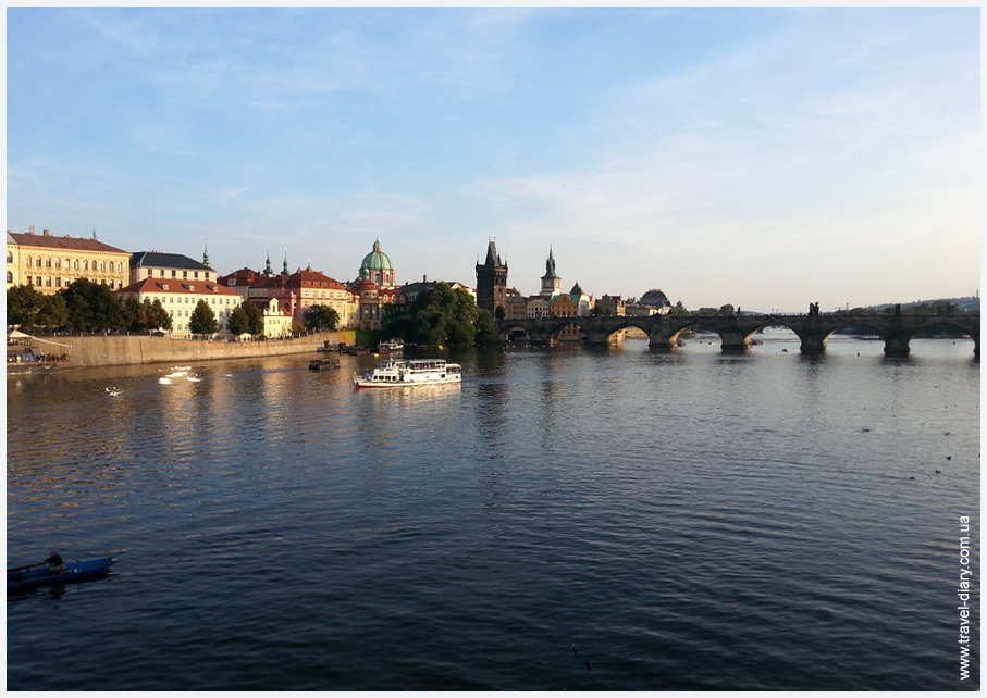 река Влтава Прага