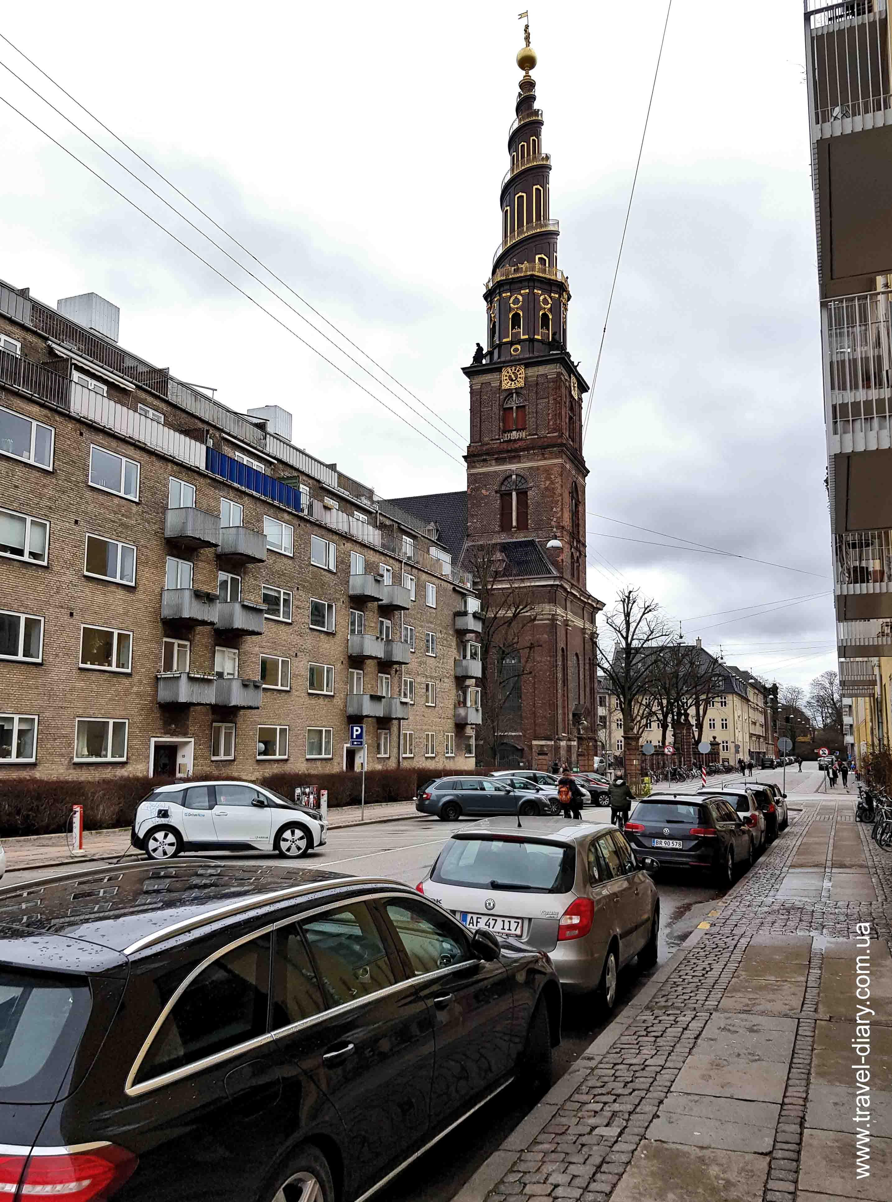 Город Христиания Копенгаген