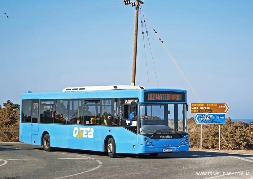 автобусы на кипре