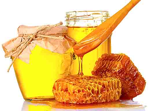 Маски для лица дома с мёда