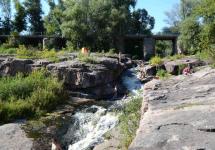 Водопад каньона