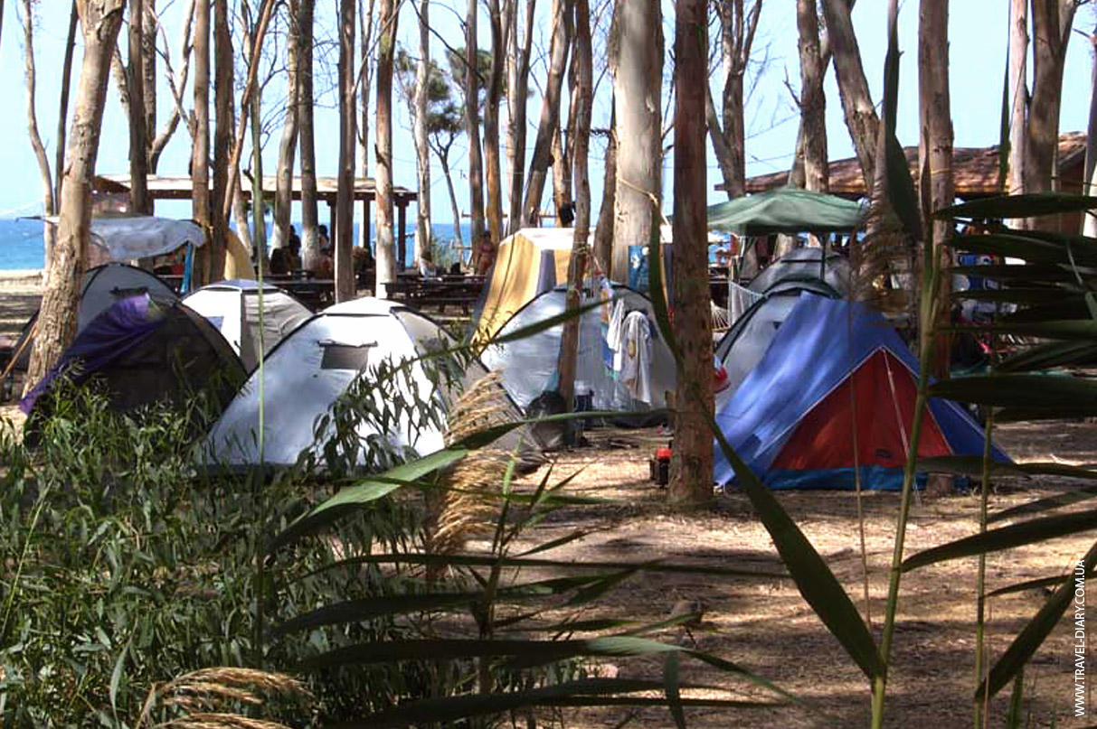 Кемпинг в Полисе (Camping Site Polis Chrysochous)