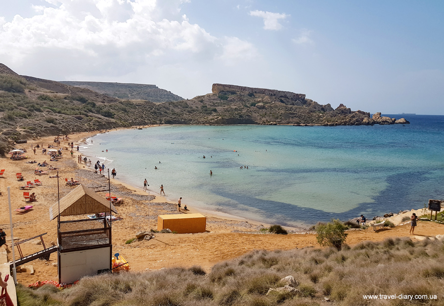 топ песчаных пляжей на Мальте