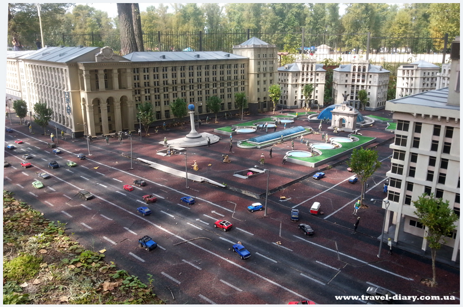 парк миниатюры в Киеве